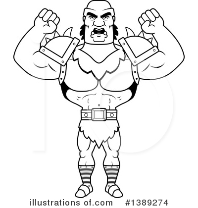 Royalty-Free (RF) Orc Clipart Illustration by Cory Thoman - Stock Sample #1389274
