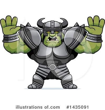 Royalty-Free (RF) Orc Clipart Illustration by Cory Thoman - Stock Sample #1435091