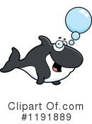 Orca Clipart #1191889 by Cory Thoman