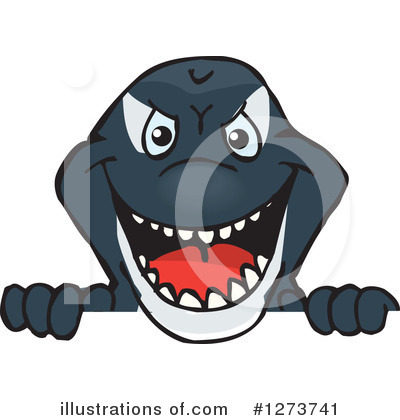 Orca Clipart #1273741 by Dennis Holmes Designs