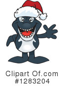 Orca Clipart #1283204 by Dennis Holmes Designs