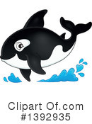 Orca Clipart #1392935 by visekart