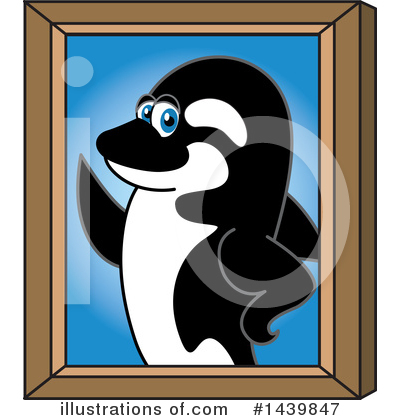 Orca Mascot Clipart #1439847 by Toons4Biz