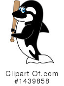 Orca Mascot Clipart #1439858 by Mascot Junction