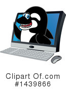 Orca Mascot Clipart #1439866 by Toons4Biz