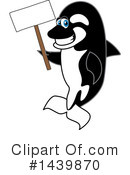 Orca Mascot Clipart #1439870 by Toons4Biz
