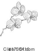 Orchid Clipart #1738416 by AtStockIllustration