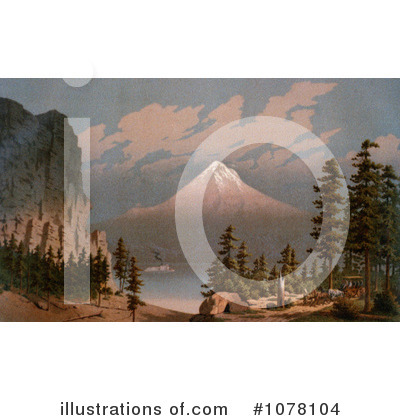 Royalty-Free (RF) Oregon Clipart Illustration by JVPD - Stock Sample #1078104