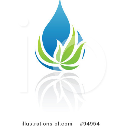 Royalty-Free (RF) Organic Logo Clipart Illustration by elena - Stock Sample #94954
