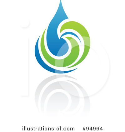 Royalty-Free (RF) Organic Logo Clipart Illustration by elena - Stock Sample #94964
