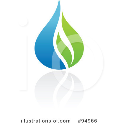 Royalty-Free (RF) Organic Logo Clipart Illustration by elena - Stock Sample #94966