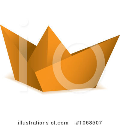 Royalty-Free (RF) Origami Clipart Illustration by michaeltravers - Stock Sample #1068507