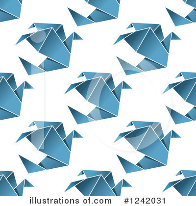 Royalty-Free (RF) Origami Clipart Illustration by Vector Tradition SM - Stock Sample #1242031