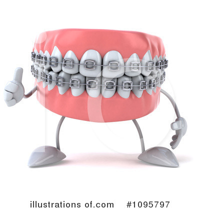 Royalty-Free (RF) Orthodontics Clipart Illustration by Julos - Stock Sample #1095797