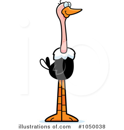 Royalty-Free (RF) Ostrich Clipart Illustration by Cory Thoman - Stock Sample #1050038
