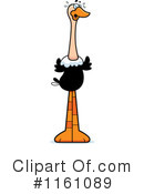 Ostrich Clipart #1161089 by Cory Thoman