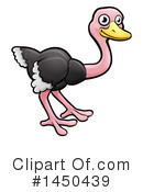 Ostrich Clipart #1450439 by AtStockIllustration