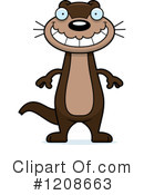 Otter Clipart #1208663 by Cory Thoman