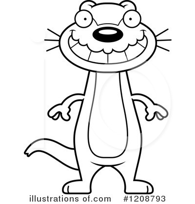 Royalty-Free (RF) Otter Clipart Illustration by Cory Thoman - Stock Sample #1208793