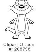Otter Clipart #1208796 by Cory Thoman