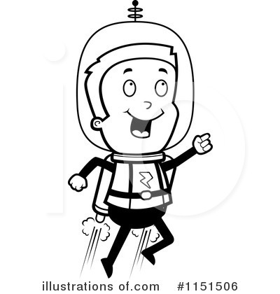 Space Boy Clipart #1151506 by Cory Thoman
