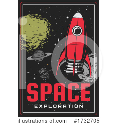 Royalty-Free (RF) Outer Space Clipart Illustration by Vector Tradition SM - Stock Sample #1732705