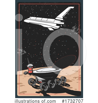 Royalty-Free (RF) Outer Space Clipart Illustration by Vector Tradition SM - Stock Sample #1732707