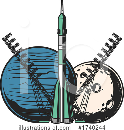 Royalty-Free (RF) Outer Space Clipart Illustration by Vector Tradition SM - Stock Sample #1740244