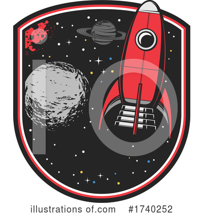 Royalty-Free (RF) Outer Space Clipart Illustration by Vector Tradition SM - Stock Sample #1740252