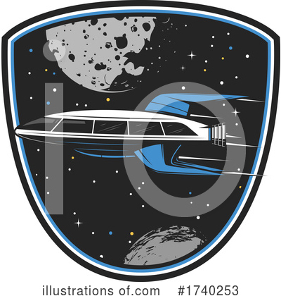 Royalty-Free (RF) Outer Space Clipart Illustration by Vector Tradition SM - Stock Sample #1740253