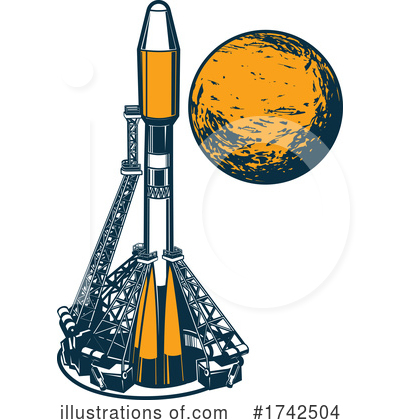 Royalty-Free (RF) Outer Space Clipart Illustration by Vector Tradition SM - Stock Sample #1742504