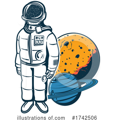 Royalty-Free (RF) Outer Space Clipart Illustration by Vector Tradition SM - Stock Sample #1742506