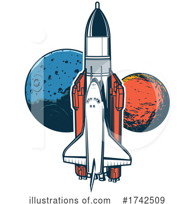 Royalty-Free (RF) Outer Space Clipart Illustration by Vector Tradition SM - Stock Sample #1742509