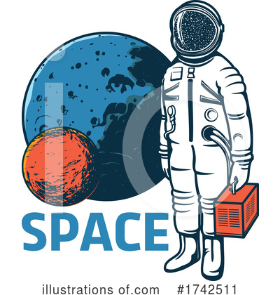 Royalty-Free (RF) Outer Space Clipart Illustration by Vector Tradition SM - Stock Sample #1742511