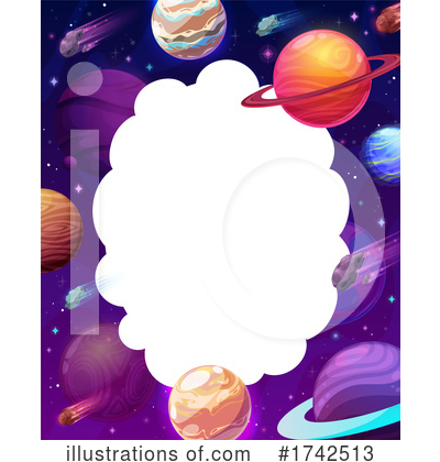 Royalty-Free (RF) Outer Space Clipart Illustration by Vector Tradition SM - Stock Sample #1742513