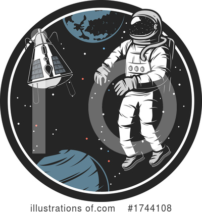 Royalty-Free (RF) Outer Space Clipart Illustration by Vector Tradition SM - Stock Sample #1744108
