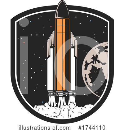 Royalty-Free (RF) Outer Space Clipart Illustration by Vector Tradition SM - Stock Sample #1744110