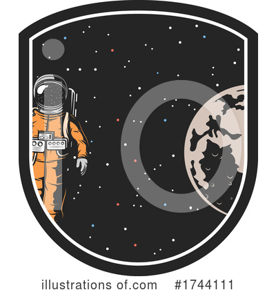 Royalty-Free (RF) Outer Space Clipart Illustration by Vector Tradition SM - Stock Sample #1744111