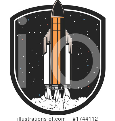 Royalty-Free (RF) Outer Space Clipart Illustration by Vector Tradition SM - Stock Sample #1744112