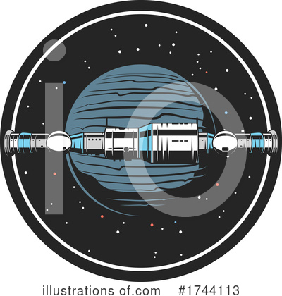 Royalty-Free (RF) Outer Space Clipart Illustration by Vector Tradition SM - Stock Sample #1744113