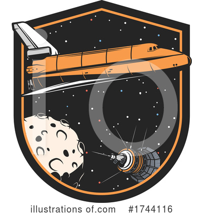 Royalty-Free (RF) Outer Space Clipart Illustration by Vector Tradition SM - Stock Sample #1744116