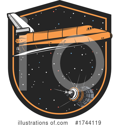 Royalty-Free (RF) Outer Space Clipart Illustration by Vector Tradition SM - Stock Sample #1744119