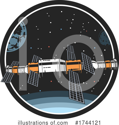 Royalty-Free (RF) Outer Space Clipart Illustration by Vector Tradition SM - Stock Sample #1744121