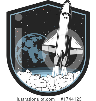 Royalty-Free (RF) Outer Space Clipart Illustration by Vector Tradition SM - Stock Sample #1744123