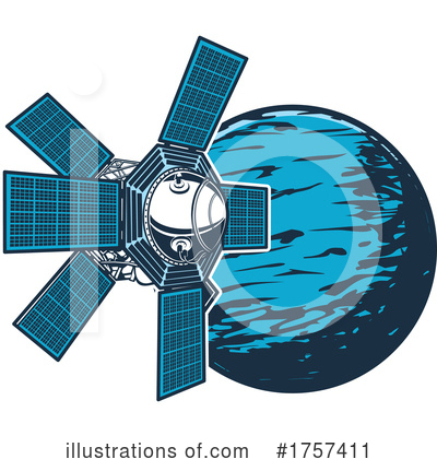 Royalty-Free (RF) Outer Space Clipart Illustration by Vector Tradition SM - Stock Sample #1757411