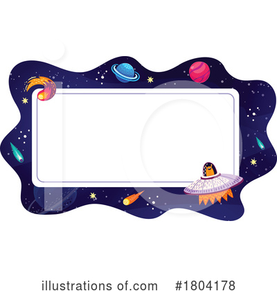 Royalty-Free (RF) Outer Space Clipart Illustration by Vector Tradition SM - Stock Sample #1804178