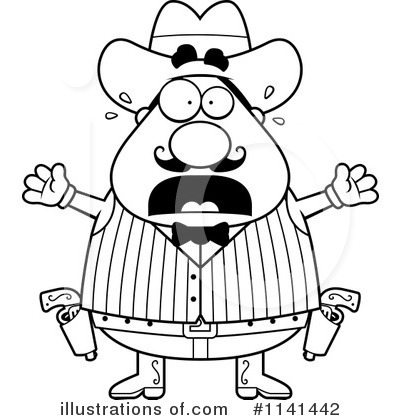Royalty-Free (RF) Outlaw Clipart Illustration by Cory Thoman - Stock Sample #1141442
