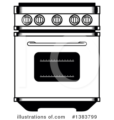 Kitchen Clipart #1383799 by Frisko