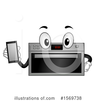 Royalty-Free (RF) Oven Clipart Illustration by BNP Design Studio - Stock Sample #1569738