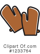 Oven Mitt Clipart #1233764 by Lal Perera